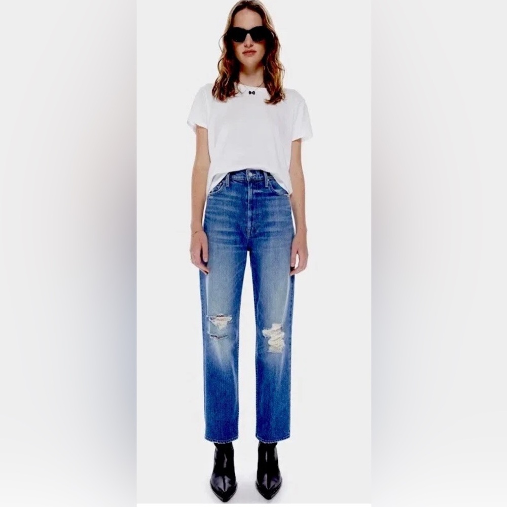 MOTHER SUPERIOR High Waisted Study Hover Jeans something to reveal ⭐️